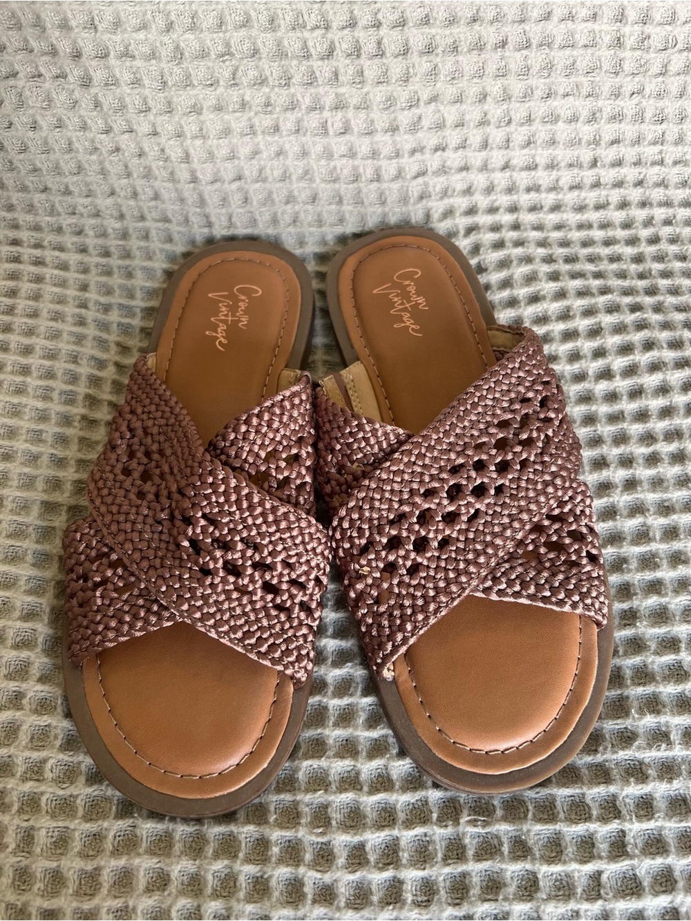 Crown Vintage Women's Braided Sandals